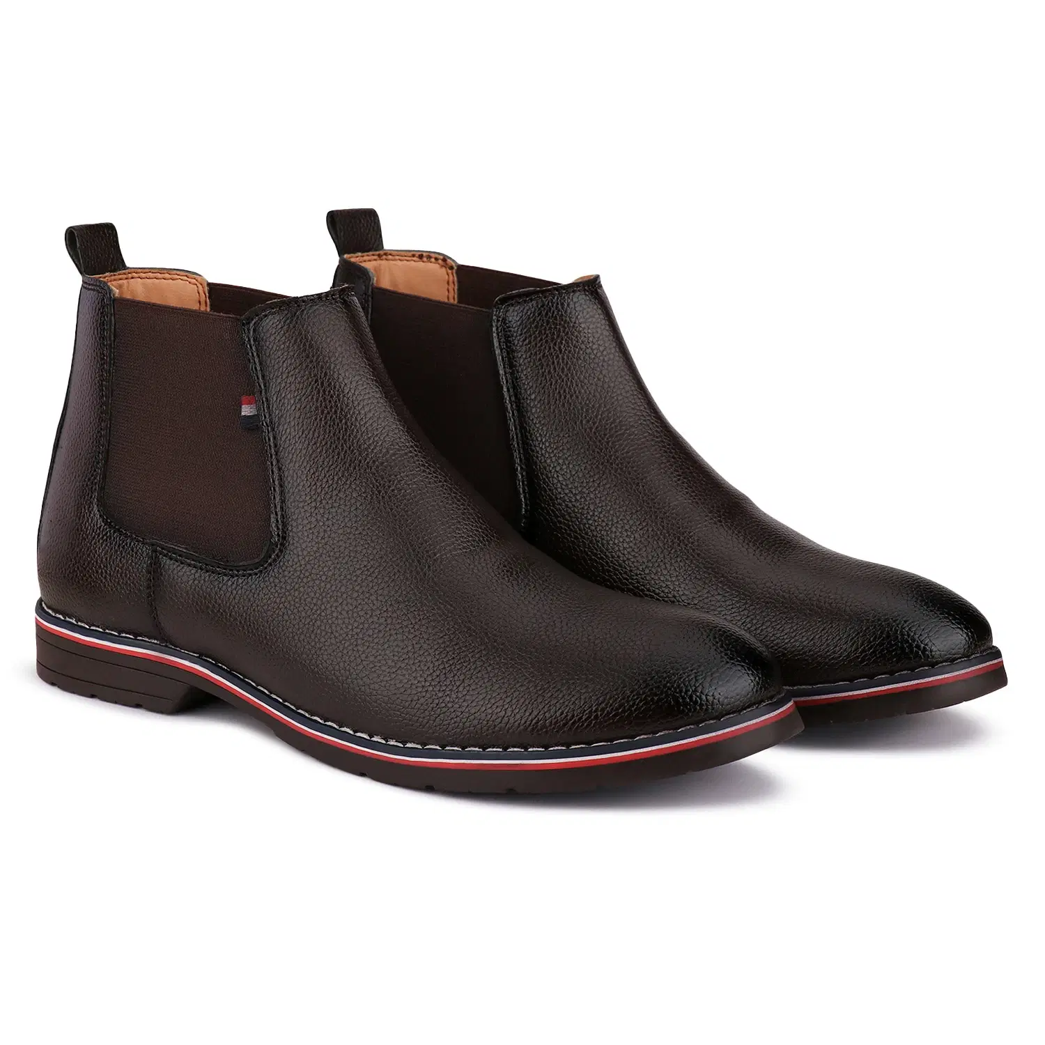 BERSACHE Men’s Black Formal Lace-Up Boots
