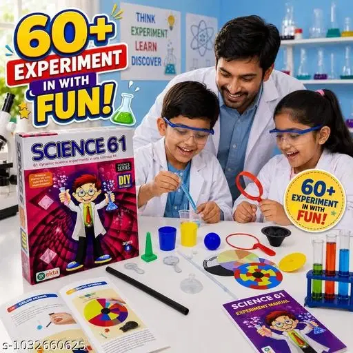 Science Experiment Kit for 10–11 Year Old Kids | 61 DIY STEM Activities STEM Science Lab Kit | 61 Hands-On Science Experiments for Kids 10–11 Years Educational Science Kit for Boys & Girls Age 10–11 | 61 Fun Experiments